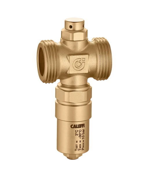 Caleffi Frostschutzventil iStop® Serie 108 für Wärmepumpen ohne Umgebungsluftfühler